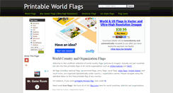 Desktop Screenshot of printableworldflags.com