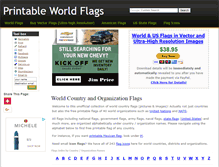 Tablet Screenshot of printableworldflags.com